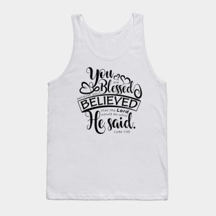 you are blessed Tank Top